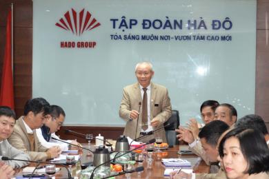 TẬP ĐOÀN HÀ ĐÔ GẶP MẶT NHÂN DỊP ĐẦU NĂM MỚI 2021